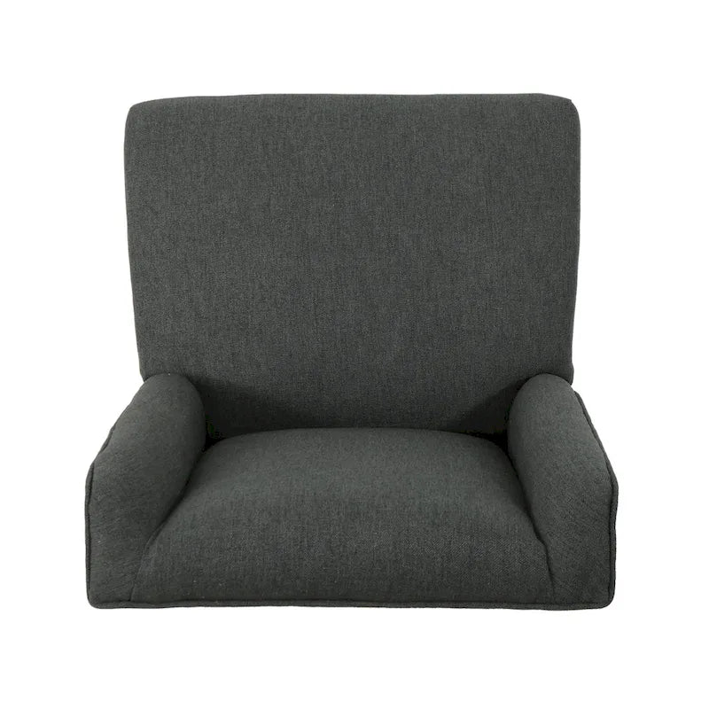 Sedia da ufficio girevole con base cromata