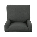 Sedia da ufficio girevole con base cromata