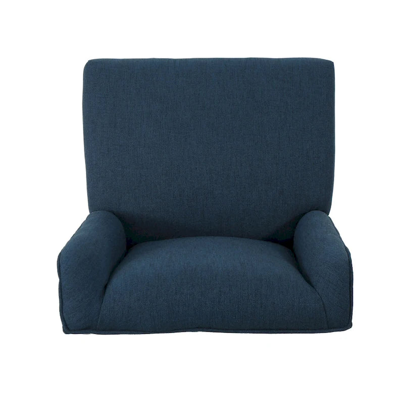 Sedia da ufficio girevole con base cromata