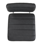 Sgabello da bar girevole ad altezza bancone con sedile in pelle PU