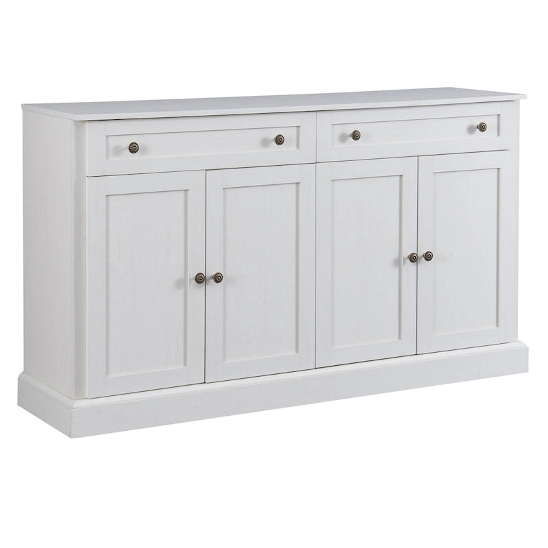 Madia/Credenza con 2 Cassetti e 4 Ante