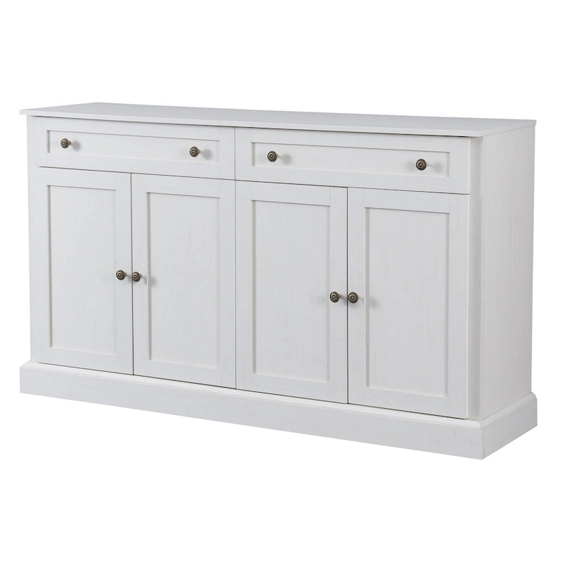 Madia/Credenza con 2 Cassetti e 4 Ante