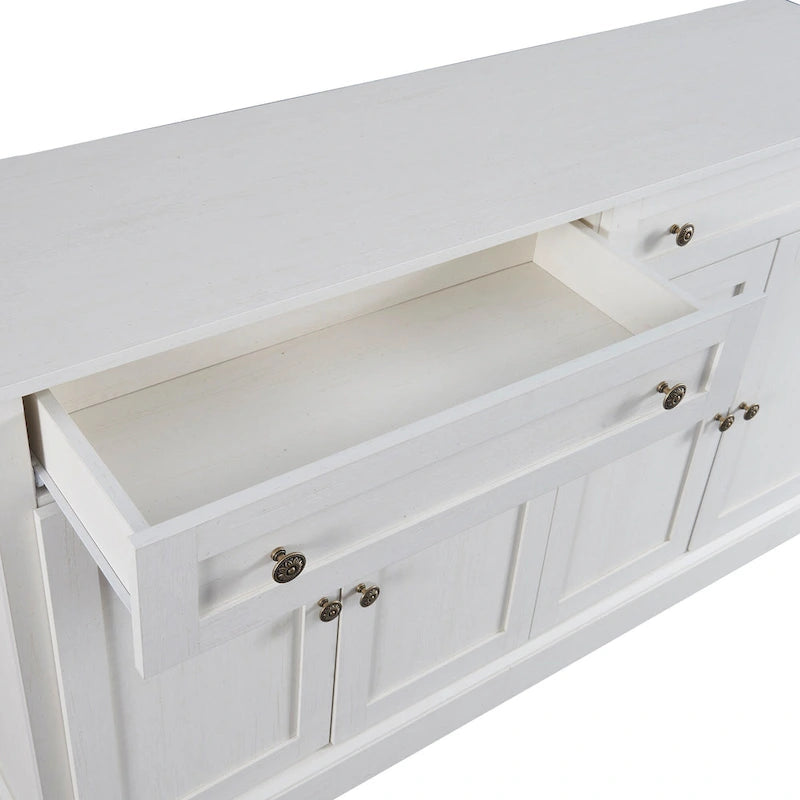 Madia/Credenza con 2 Cassetti e 4 Ante