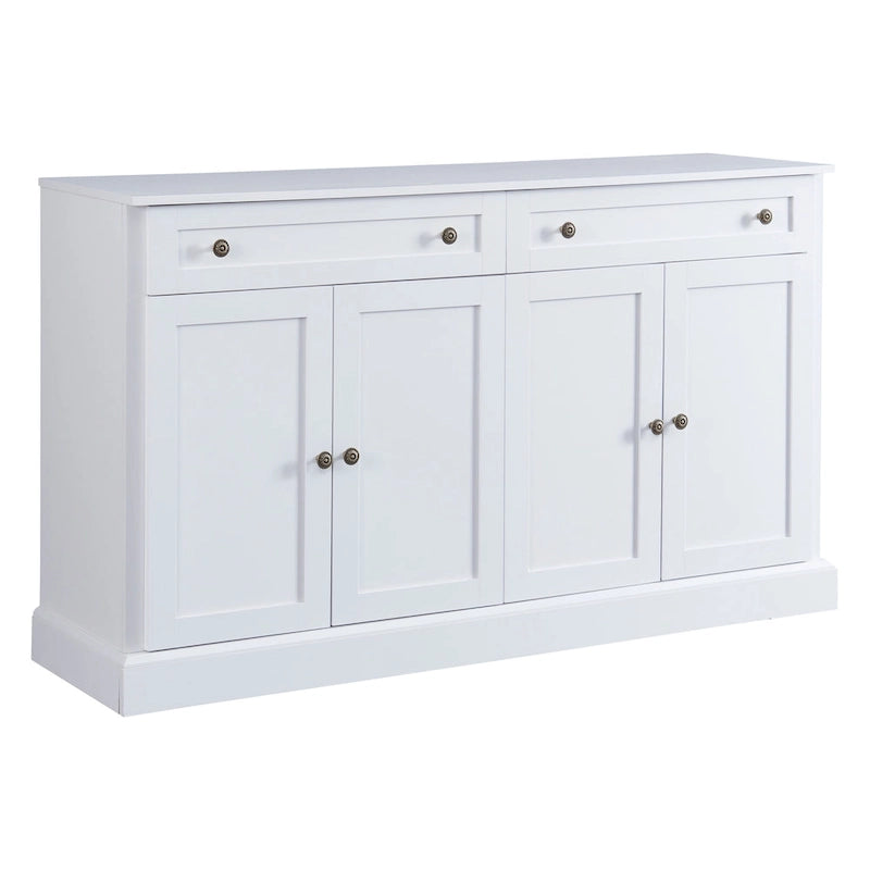 Madia/Credenza con 2 Cassetti e 4 Ante