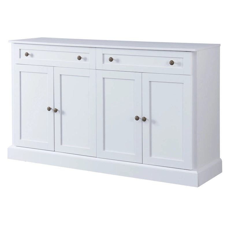 Madia/Credenza con 2 Cassetti e 4 Ante