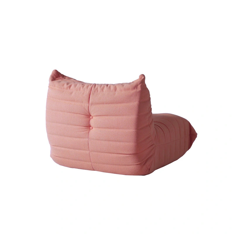 Poltrona a sacco singola in tessuto Teddy