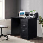 Scrivania per Computer con Cassetto e Ripiano Aperto
