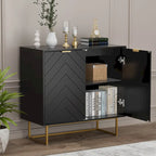 Madia Credenza con Ripiano Regolabile