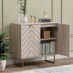Madia Credenza con Ripiano Regolabile