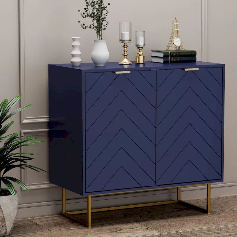 Madia Credenza con Ripiano Regolabile