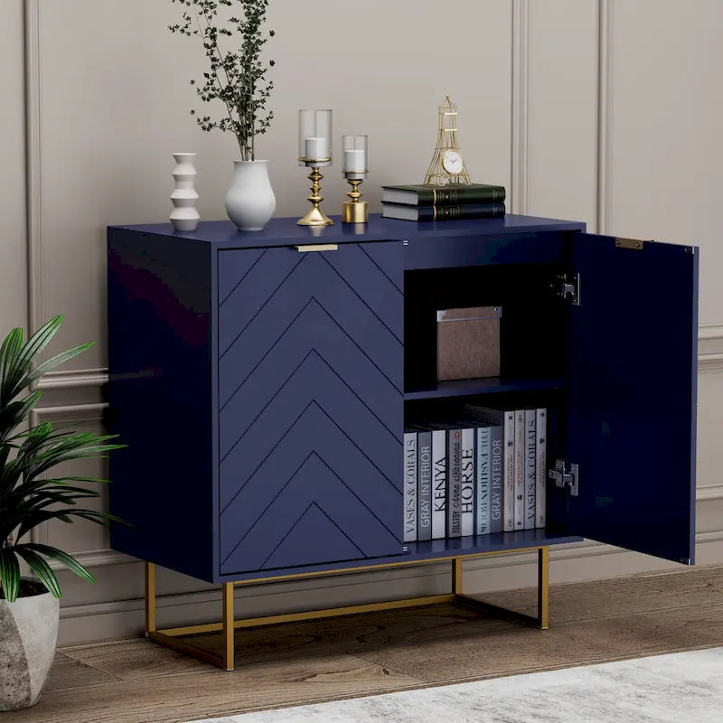 Madia Credenza con Ripiano Regolabile