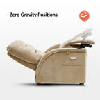 Poltrona reclinabile elettrica Zero Gravity con poggiatesta regolabile