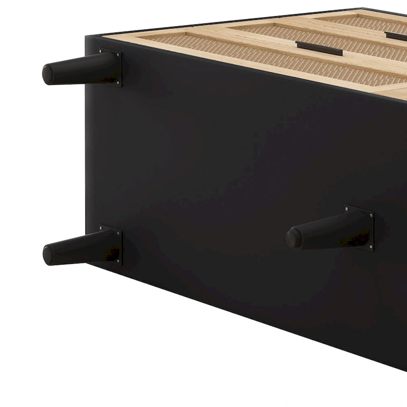 Cassettiera a 6 cassetti in rattan