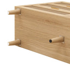 Cassettiera a 6 cassetti in rattan