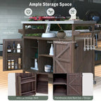 Tavolo da Preparazione per Barbecue da Esterno con Armadietto e Piano in Acciaio Inox
