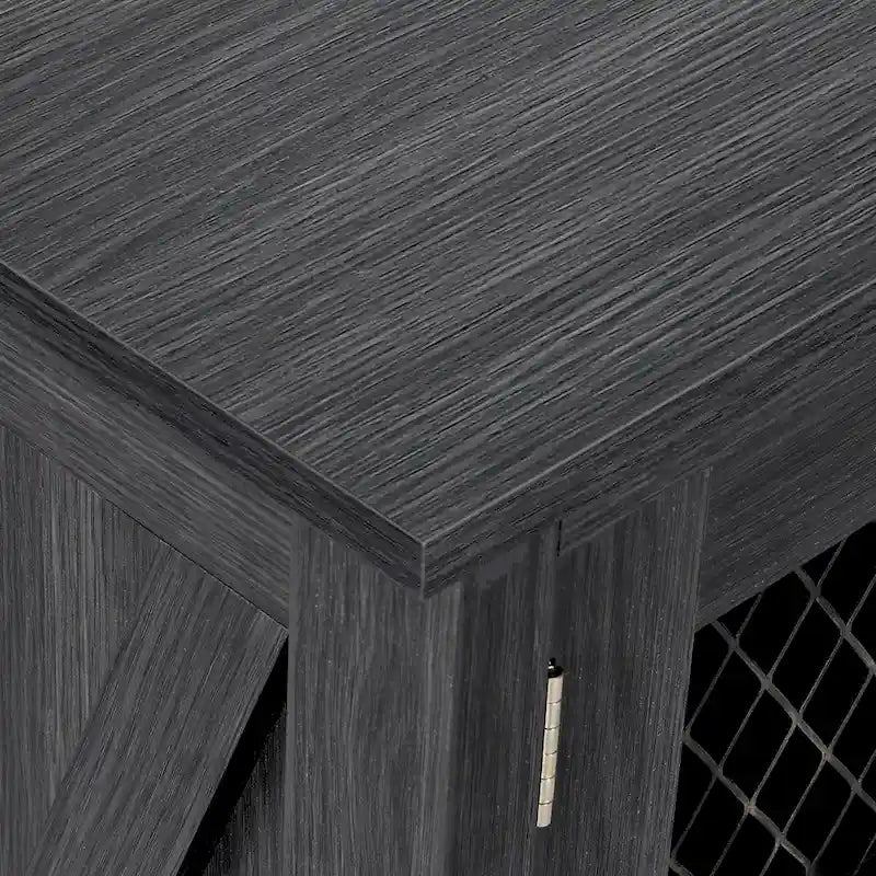 Credenza da cucina a buffet da 150 cm con ante scorrevoli e cassetti contenitore